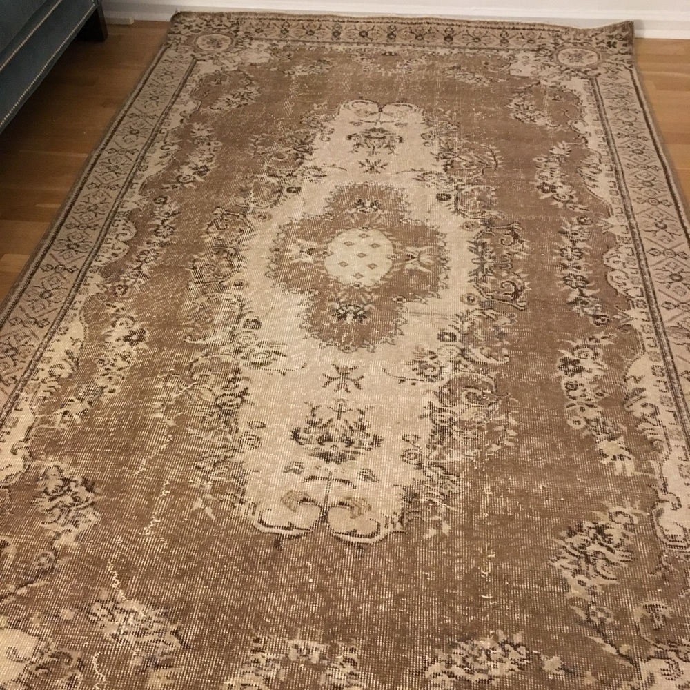 Vintage Overdyed Rug - 5X8
